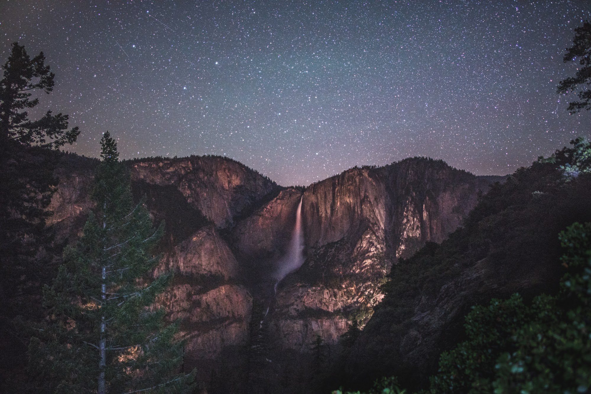 2016 06 04 Yosemite Falls Stars | photo by jake landon schwartz