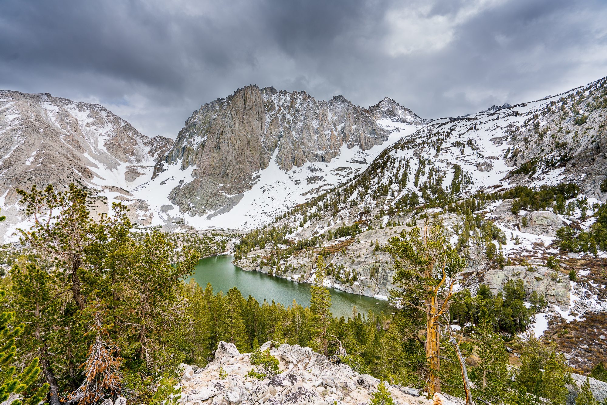 snowy big pine lakes | photo by jake landon schwartz